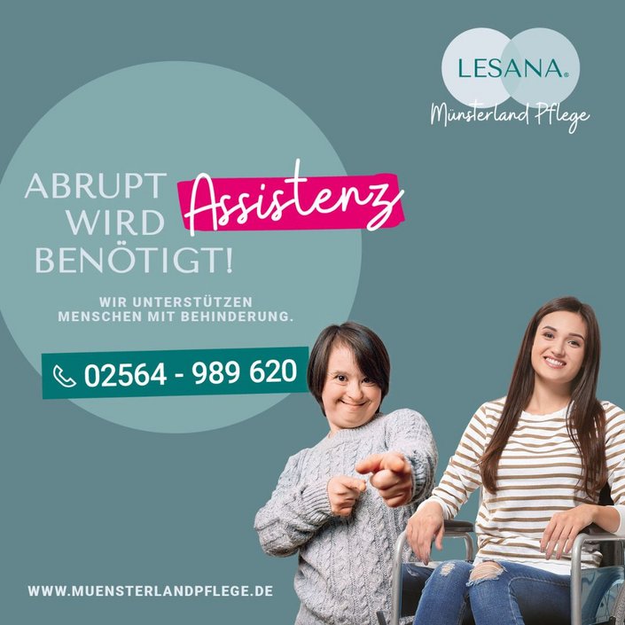 Dienstleistungs-Dienstag ☝😉🥰 Was bedeutet Pflege & Betreuung von Menschen mit Behinderung bei LESANA? 🌿 In der... Dienstleistungs-Dienstag ☝😉🥰 Was bedeutet Pflege & Betreuung von Menschen mit Behinderung bei LESANA? 🌿 In der...