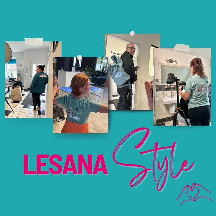 LESANA ist mehr als Arbeit - LESANA ist Zusammenhalt.🫶🥰 Unsere Mitarbeiter tragen den LESANA Look nicht nur im Dienst,... LESANA ist mehr als Arbeit - LESANA ist Zusammenhalt.🫶🥰 Unsere Mitarbeiter tragen den LESANA Look nicht nur im Dienst,...